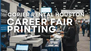 Houston Career Fair Copier Rental Guide
